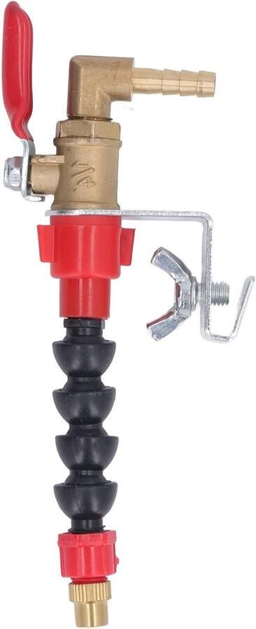Snijmachine Sproeier Watersysteem Stof Stofvrij Werken Verstelbaar Watervolume 236 cm Zwart