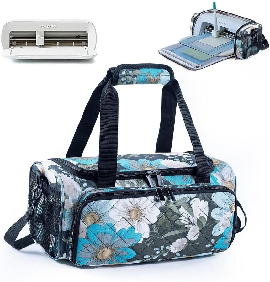 Snijmachine Tas Hobby Opberger Creatief Hobbyen Volledige Opening 35 x 15.9 x 6.3 cm Zwart