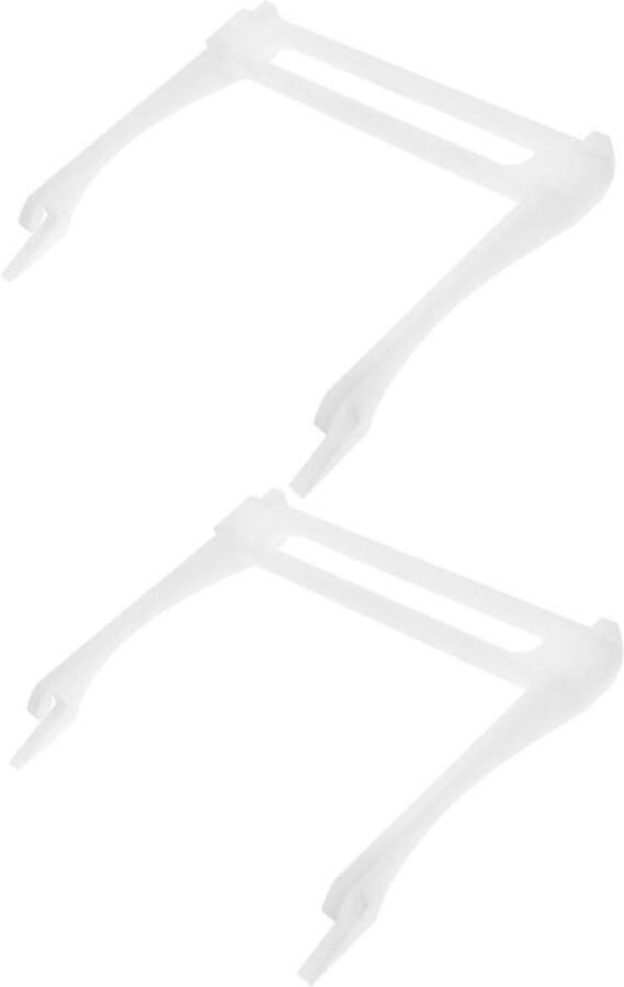 Snijmachine Verlengstukken Ladehouder Set Doe-het-zelf Projecten Duurzaam Kunststof 20x17x3 cm Wit