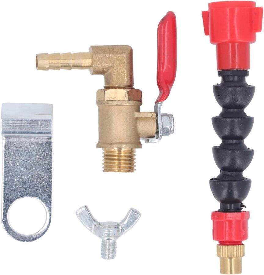Snijmachine Vernevelaar Watersproeier Stofverwijderaar Stofbeheersing Werkplaats Hoge Temperatuur Bestendig 15x10x3 cm Zwart