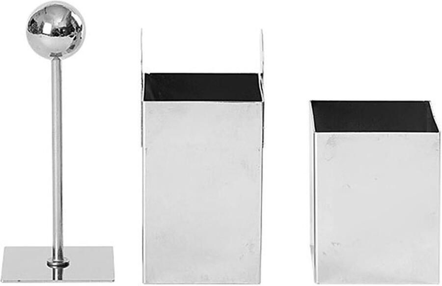 Snijmachine Voedsel Keuken Hakselaar Maaltijd Bereiding Roestvrij Staal 9.8L x 4.5B Zilver