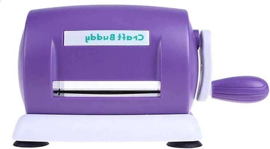 Snijmachine Wafelmachine Stansmachine Kaarten Maken Veelzijdige Compatibiliteit 10 x 3.8 x 6 inch Paars