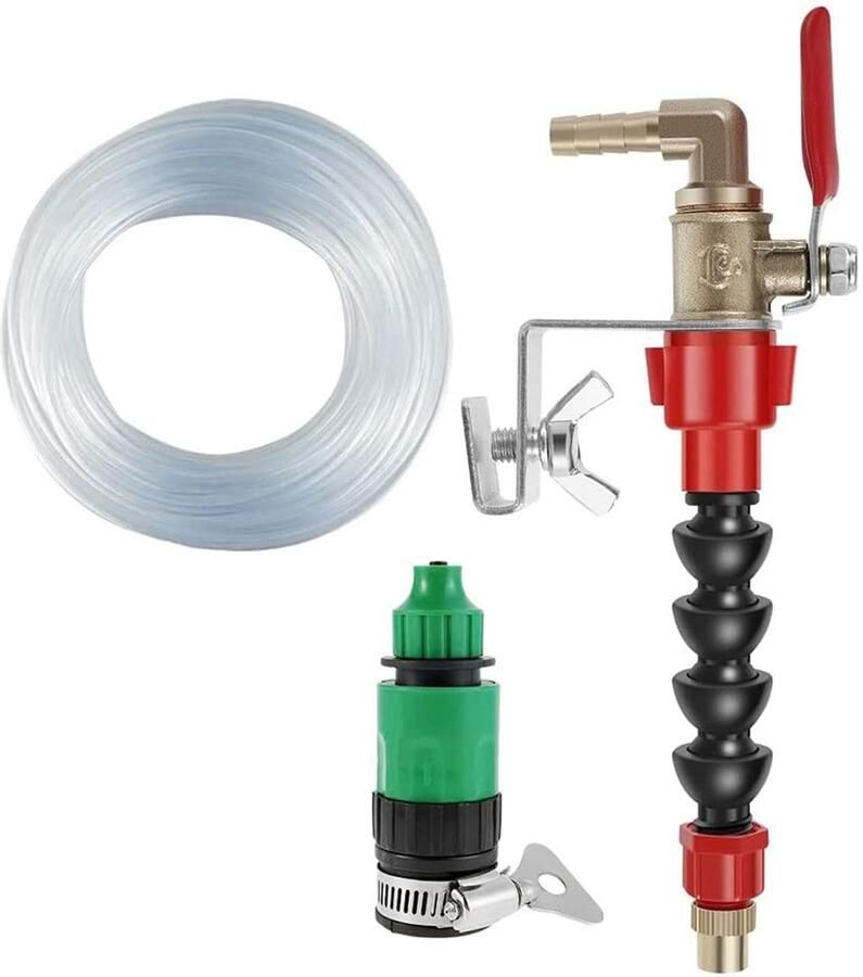 Snijmachine Watersproeier Koelvloeistofnevel Mistsysteem 5 Meter Buis Stofverwijderaar Industrieel Gereedschap