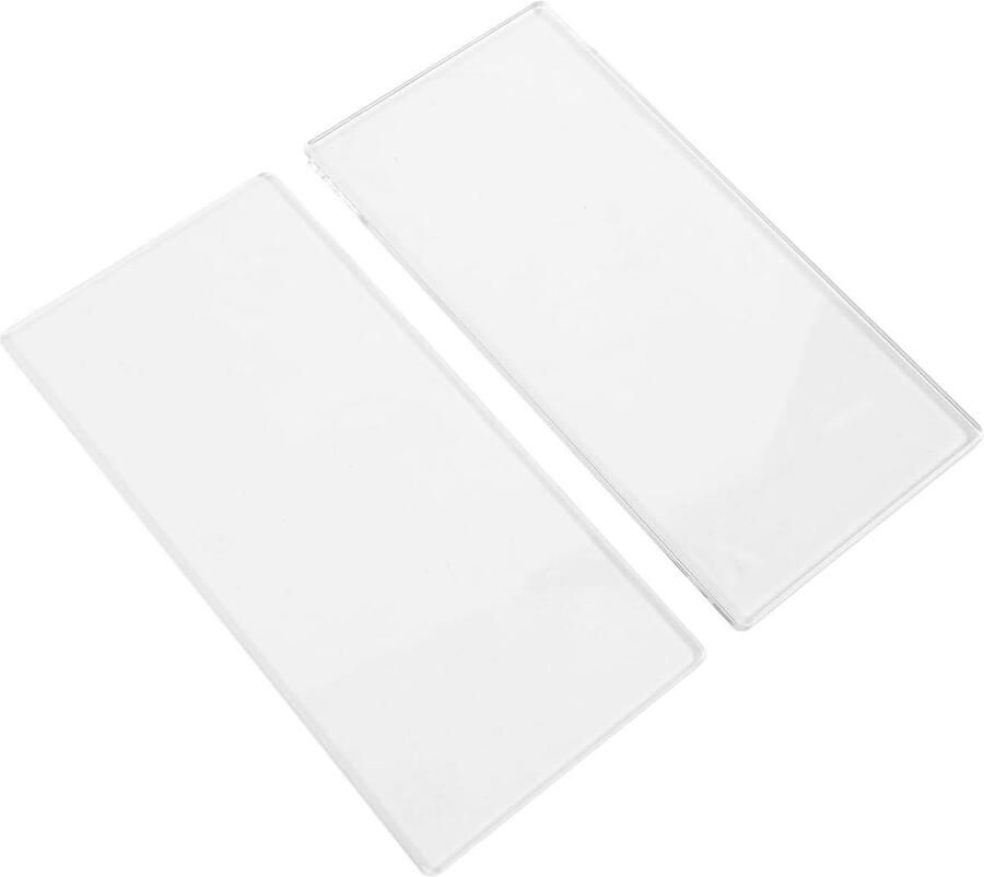 Snijpads voor Snijmachine Snijplaten Stansmachine Handwerk Projecten Hoge Nauwkeurigheid 16 x 8 cm Transparant