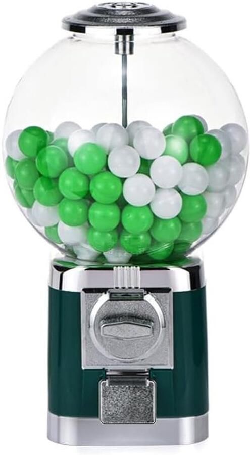 Snoepautomaat Ballenbak Dispenser Koffiepad Opslag Interactieve Keuzeschakelaar 240 Capsules Groen