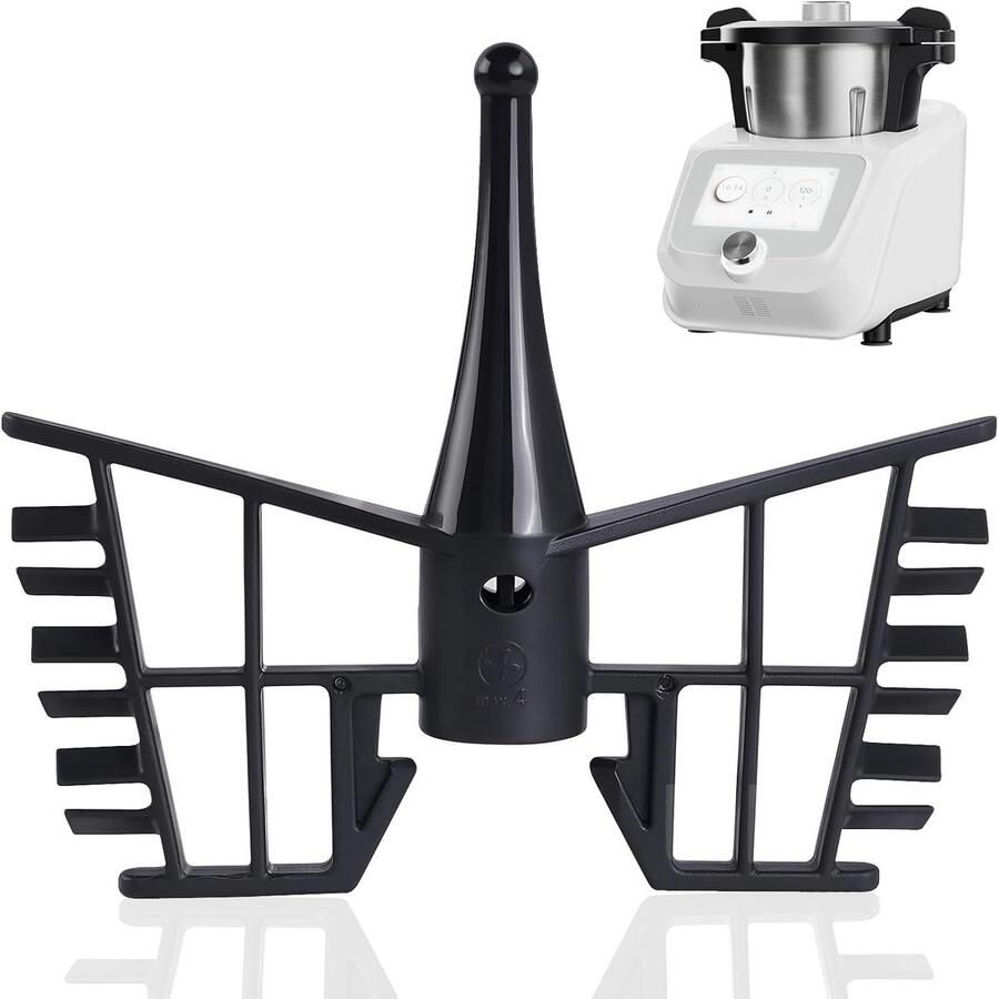 Snow Brush met Vlinder Slimme Accessoires voor Koken Roerhulpstuk voor Romige Nagerechten en Sauzen Ideaal voor de Monsieur Cuisine Connect en Smart