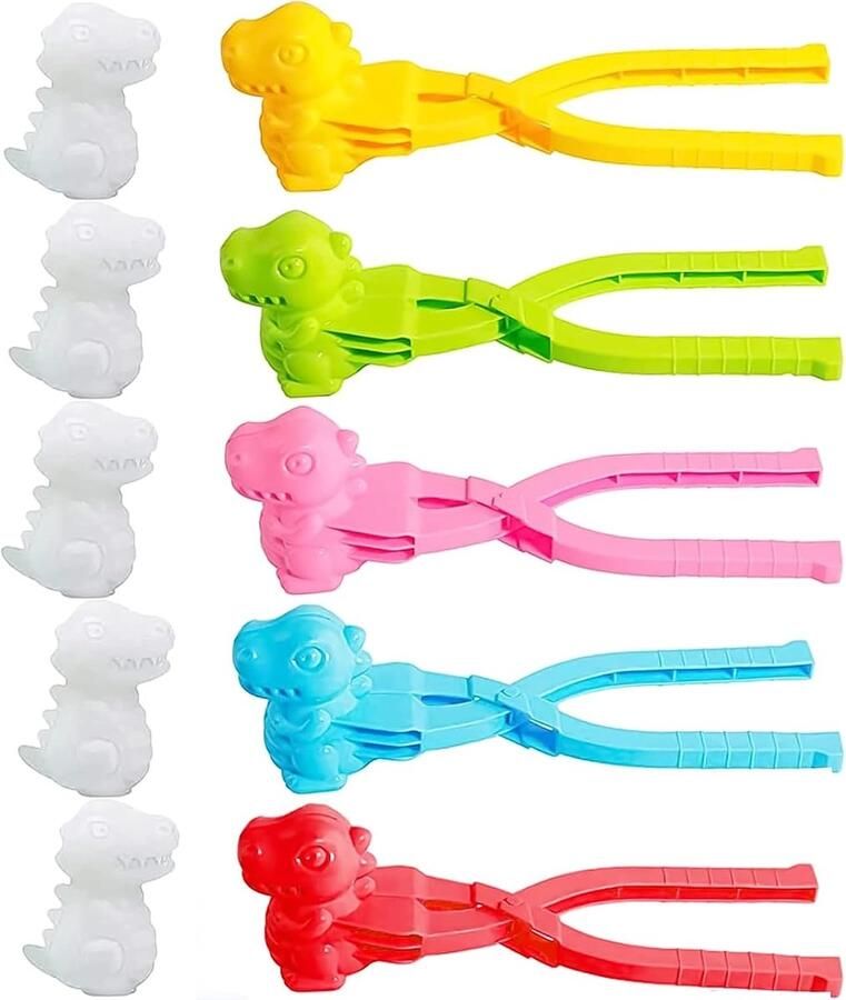 Snowball Pliers 5pcs Snowball Maker Snowball Shape Sand Ball Snowball Clip Maker Snow Shapes Many Shapes Winter ShopVlot