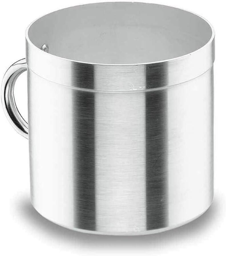 Soeppan Cilinder Kookpan Stoofpan Koken en Sudderen Roestvrij staal 18 10 3200 ml Zilver