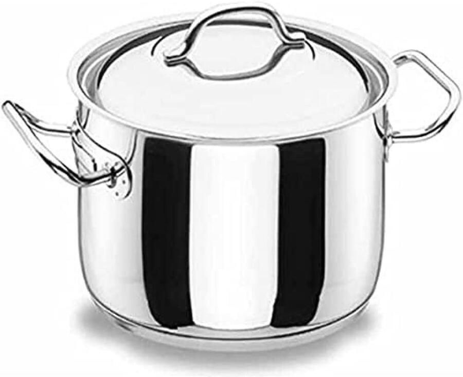 Soeppan Kookpan Grote maaltijden Roestvrij staal 10 Liter Zilver