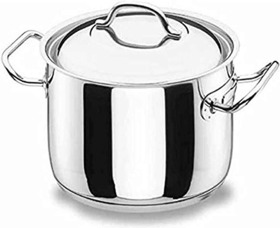 Soeppan Kookpan Grote maaltijden Roestvrij staal 10 Liter Zilver