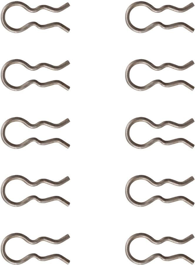 Solidchoice 10 Stuks Veerklemmen voor Koffiemachine Geschikt voor 4 mm Drukslangen