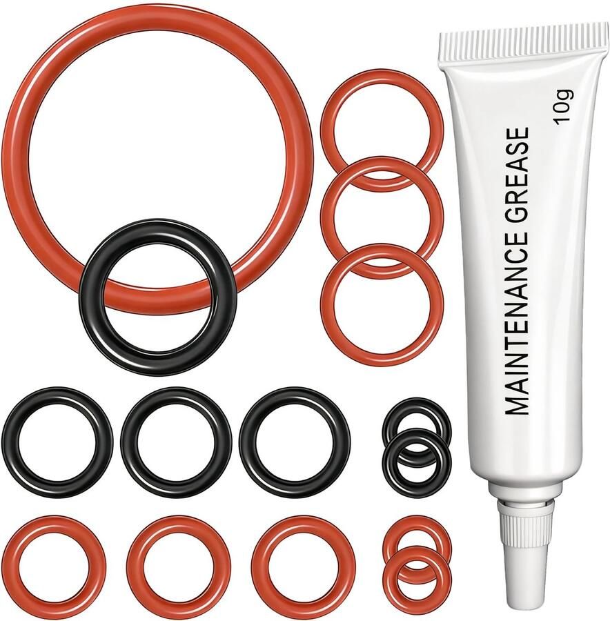 Solidchoice 15-delige O-Ring Sealing Kit voor Koffiemachines