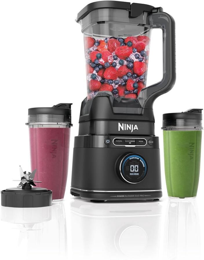 Solidchoice 2-in-1 Power Blender met 1200W en 2L Kan voor Smoothies en IJsdranken