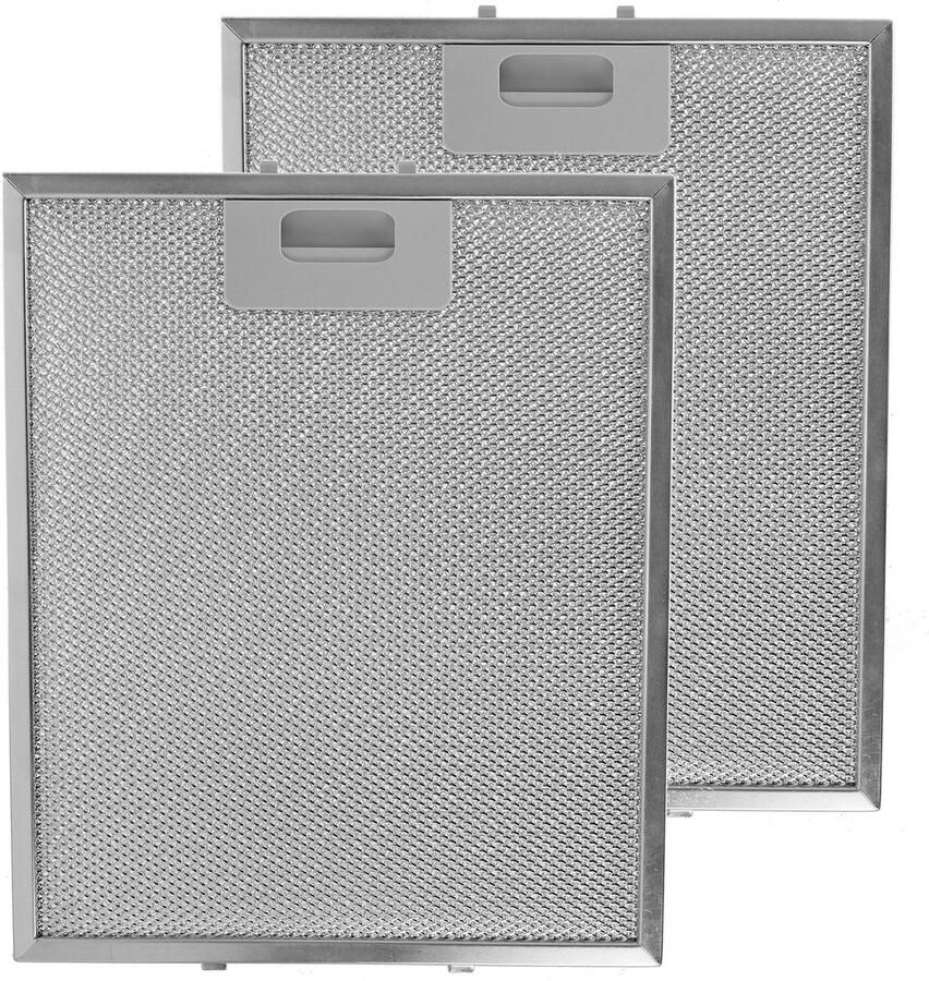 Solidchoice 2 Metaal Gaasfilters voor Afzuigkap Vervangingsfilters 300 x 250 mm