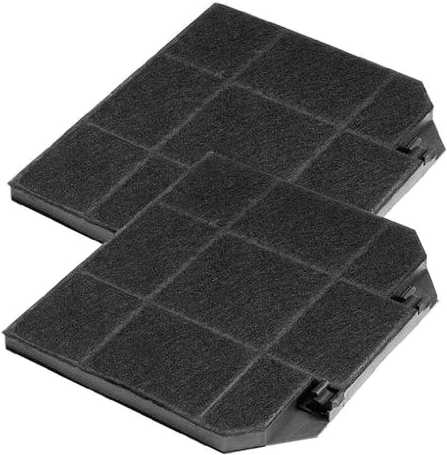 Solidchoice 2 Stuks Geactiveerd Koolstoffilter voor Afzuigkappen Geschikt voor Franke en Faber