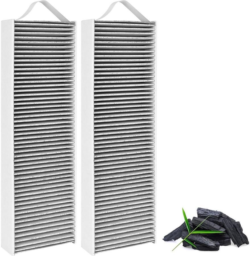Solidchoice 2 Stuks Geactiveerd Koolstoffilters voor B Pure Afzuigkap Vervangingsaccessoires