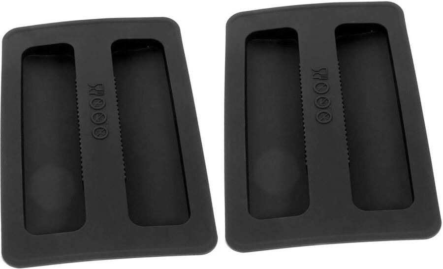 Solidchoice 2 Stuks Silicone Broodrooster Deksel voor Bescherming
