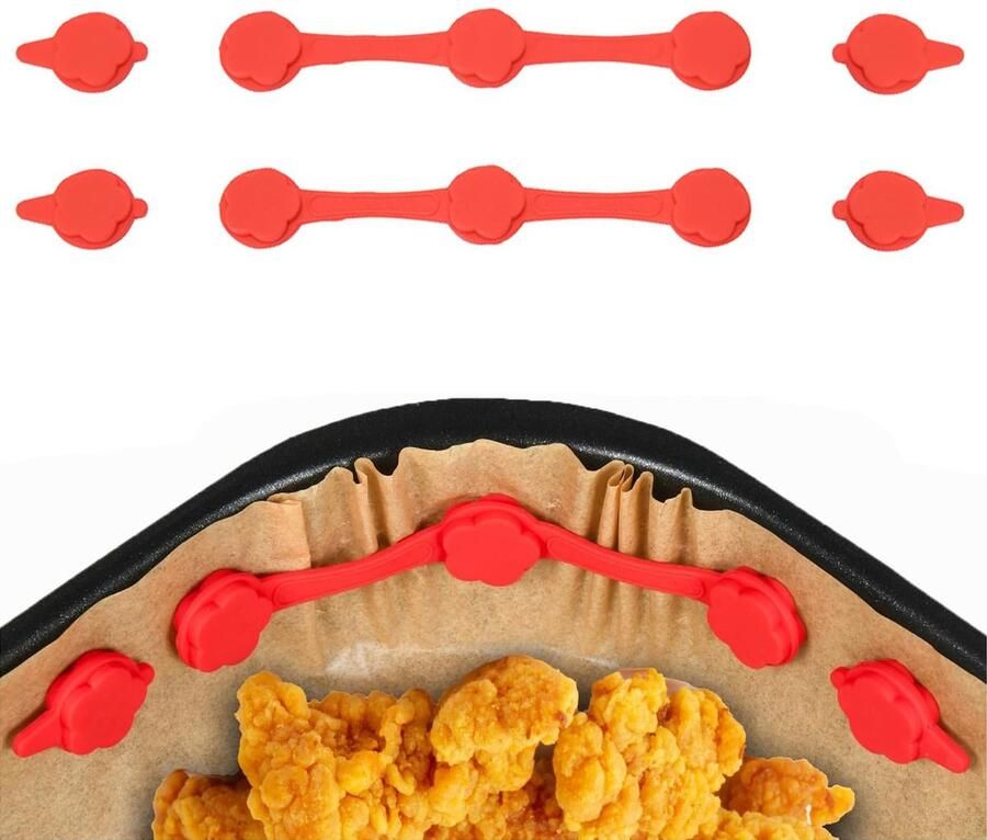 Solidchoice 2 Stuks Silicone Magneten voor Airfryer