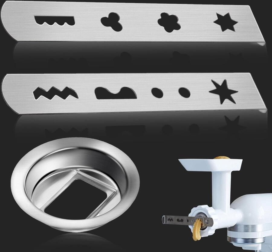 Solidchoice 3-delige Bakaccessoires voor Vleesmolen