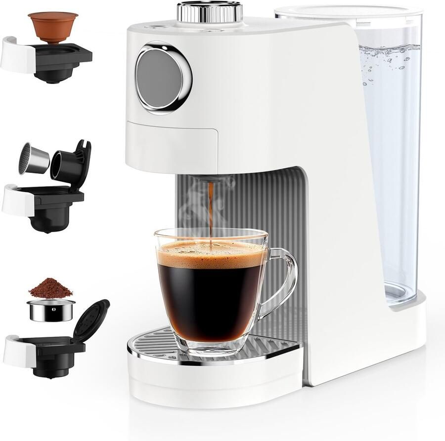 Solidchoice 3-in-1 Espresso Machine met 20 Bar Druk