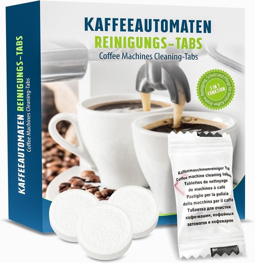 Solidchoice 3-in-1 Reinigingstabletten voor Koffiemachines (100 Stuks)