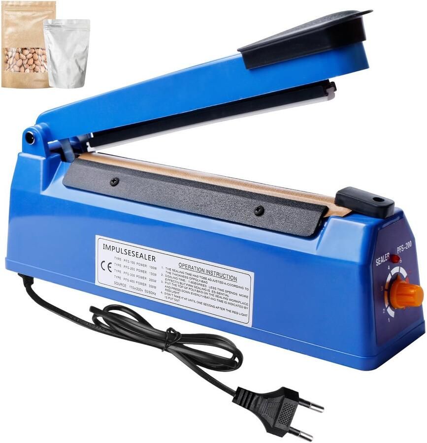 Solidchoice 300 mm Thermosealer Machine voor Plastic Zakjes