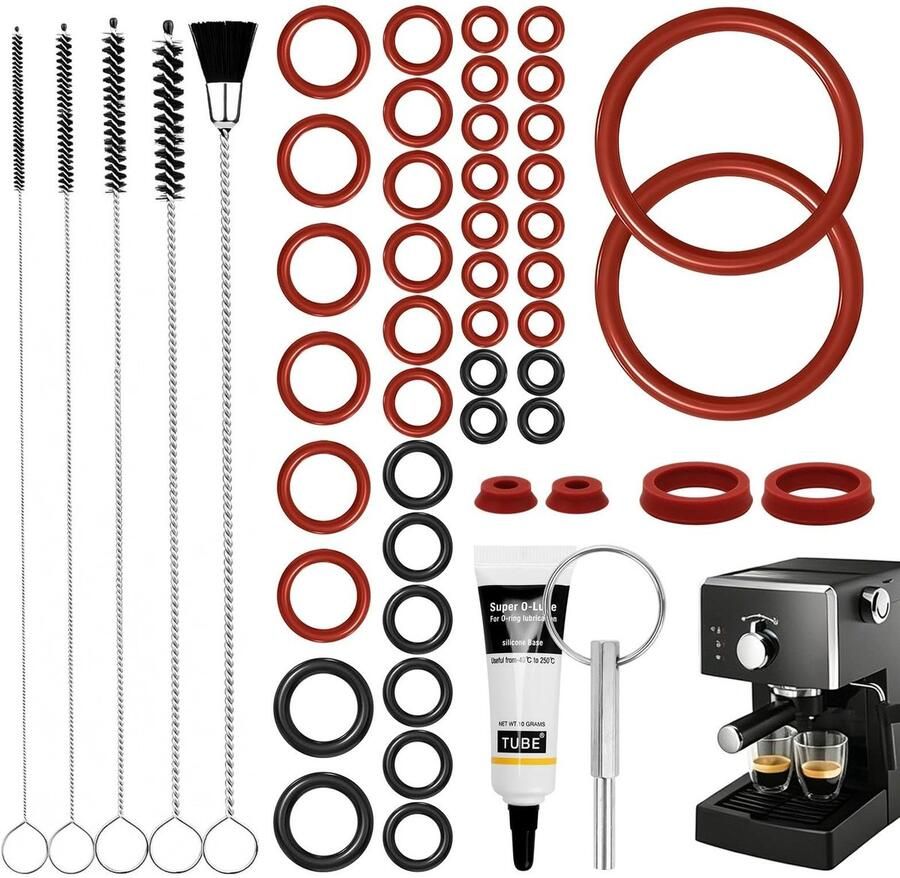 Solidchoice 47-delige Afdichtingsset voor Koffiemachines