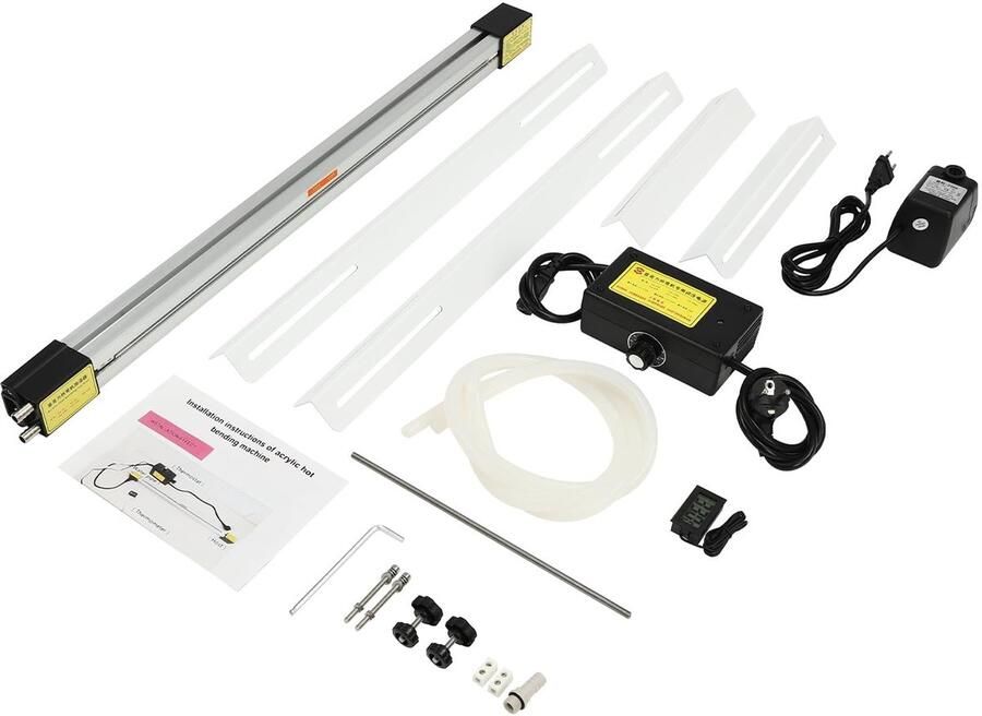 Solidchoice 60 cm Acryl Buigmachine 1000 W met Temperatuurregelaar
