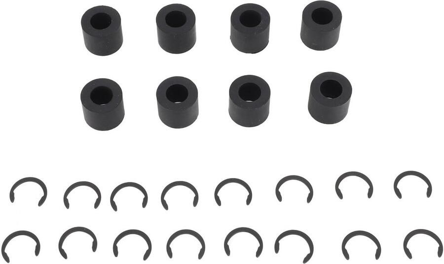 Solidchoice 8 Stuks Vervangende Rubberen Rollen voor Maker 3