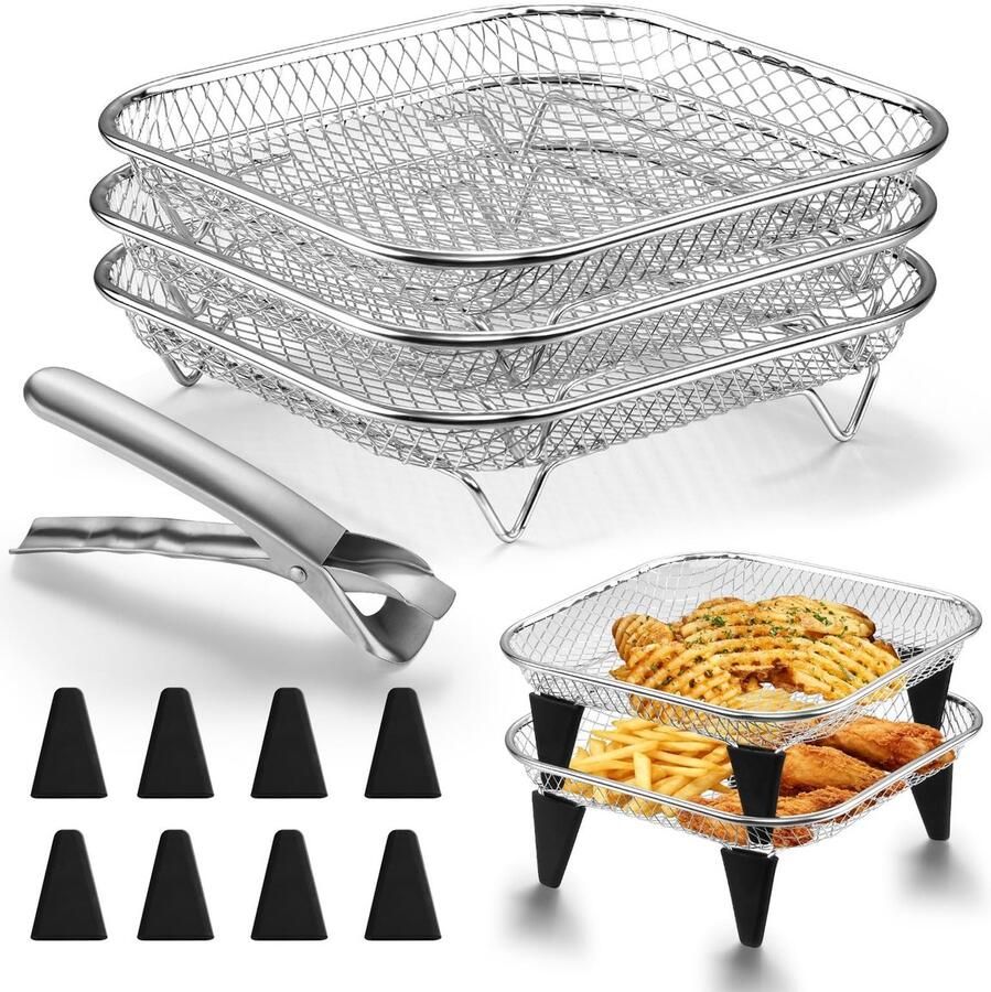 Solidchoice Accessoires voor Vierkante Air Fryer