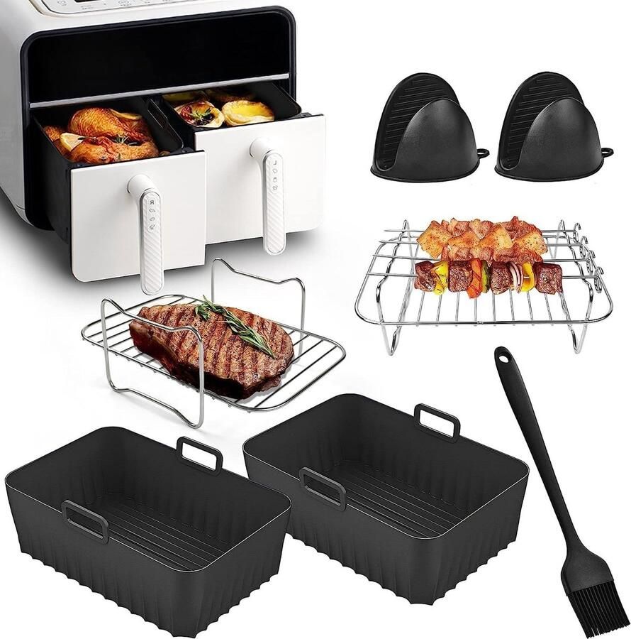Solidchoice Accessoireset voor Airfryer 18 Delen