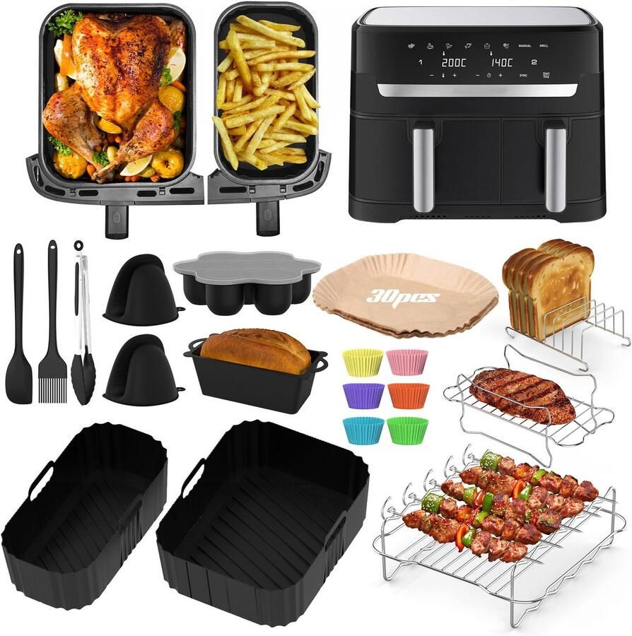 Solidchoice Accessoireset voor Tefal Air Fryer