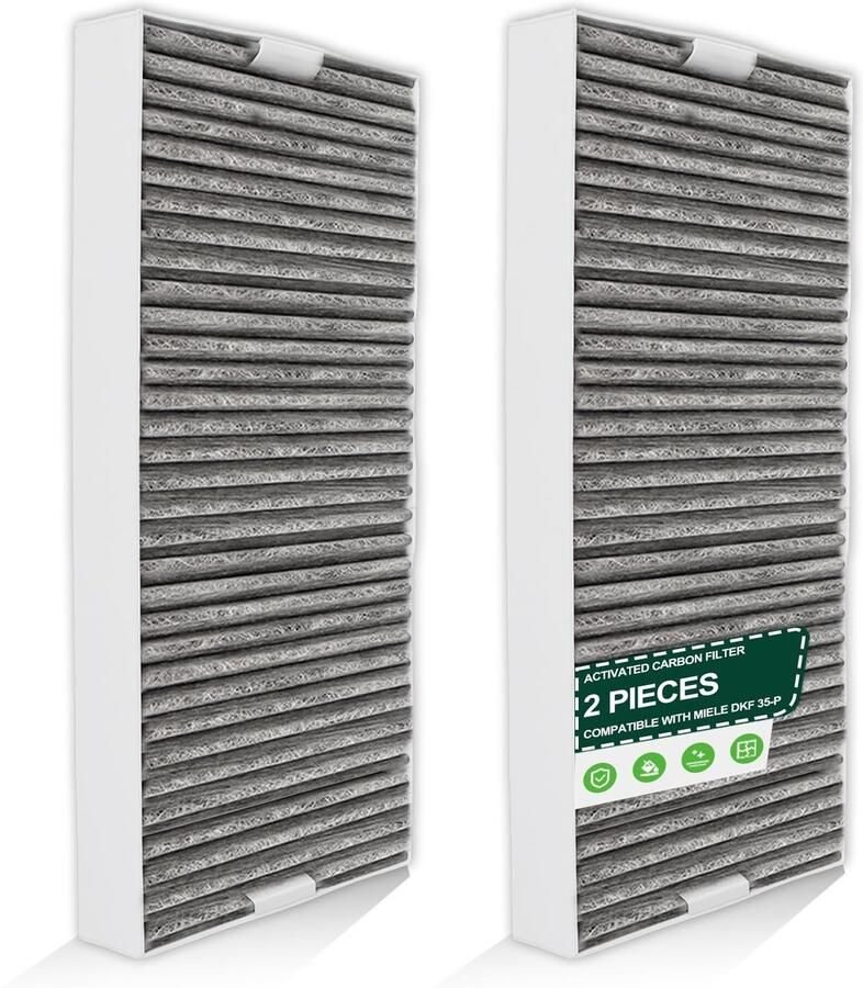 Solidchoice Actieve Koolfilter voor Afzuigkap Compatibel met Miele DKF 35-P