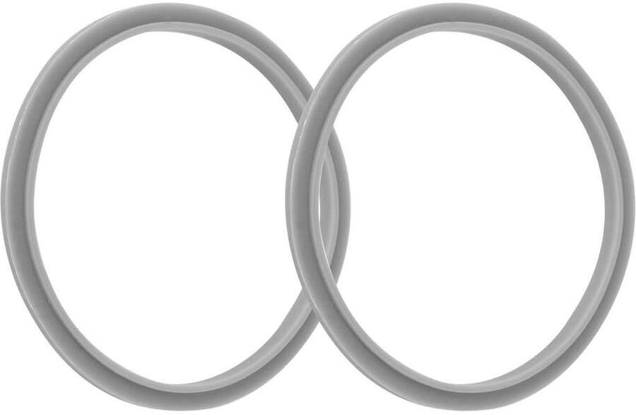 Solidchoice- Afdichtring Nieuwe Vervanging Afdichtingspakking Siliconenmateriaal 2 Stuks Geschikt voor Nutri 900W Veilig en Flexibel Pakkingen