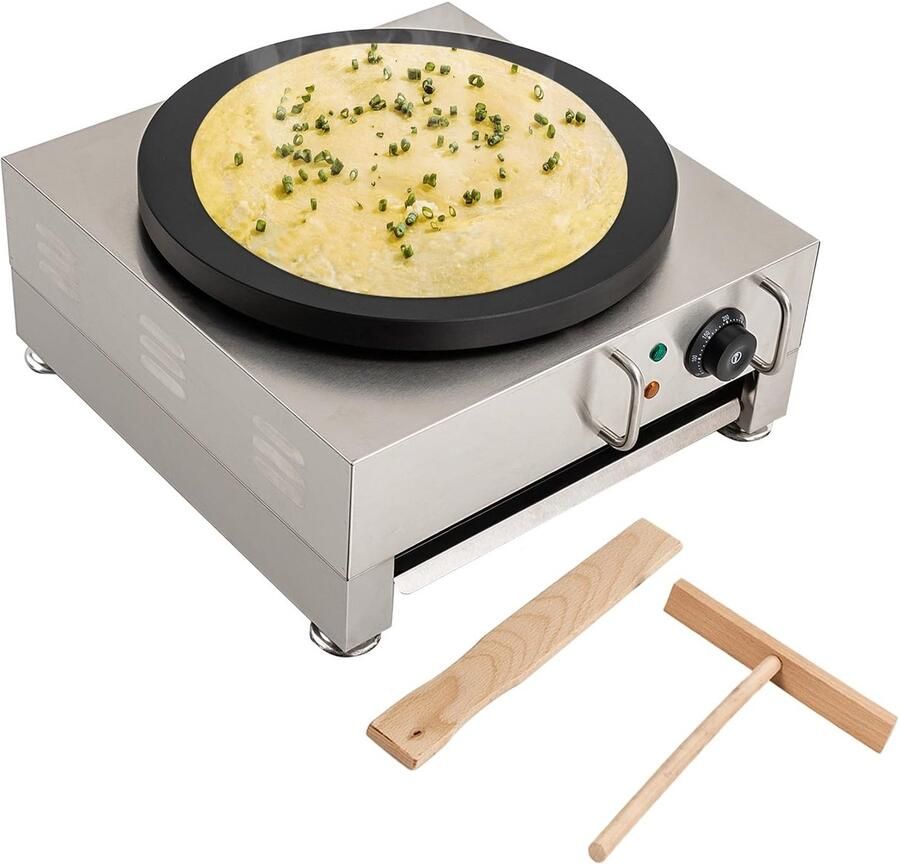 Solidchoice Crepes Maker met 1650 W en Verlengbaar Mes