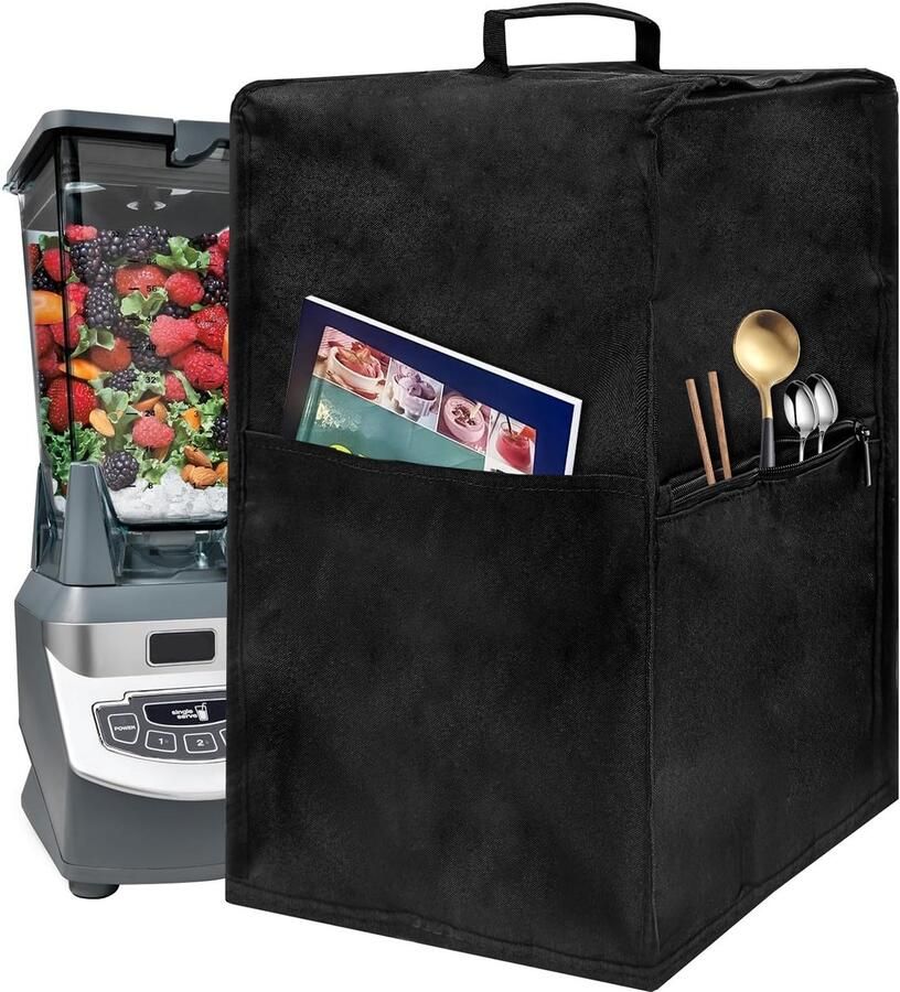 Solidchoice Draagbare Blender Stofkap met Isolatie (Zwart)