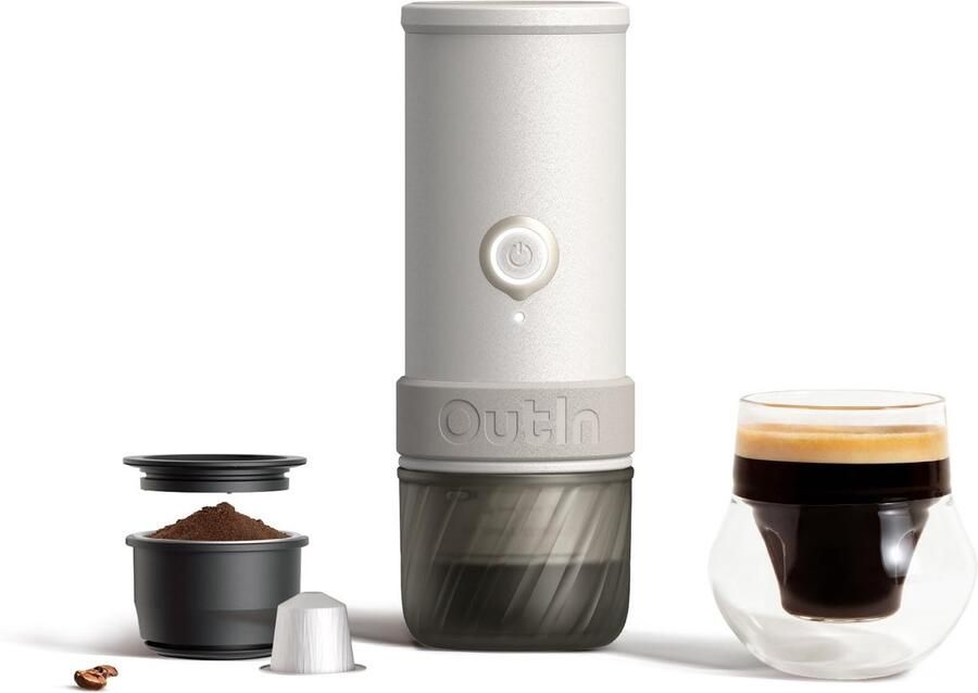 Solidchoice Draagbare Elektrische Espresso Machine met Zelfverwarming