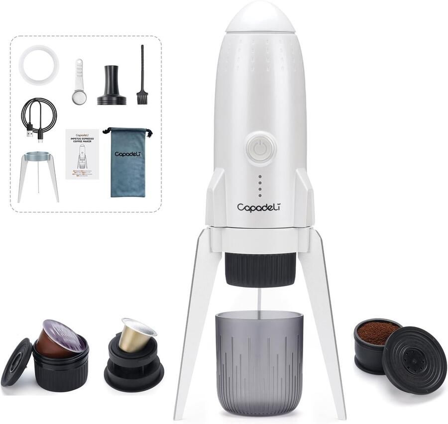 Solidchoice Draagbare Espresso Machine voor Koffieliefhebbers on the Go