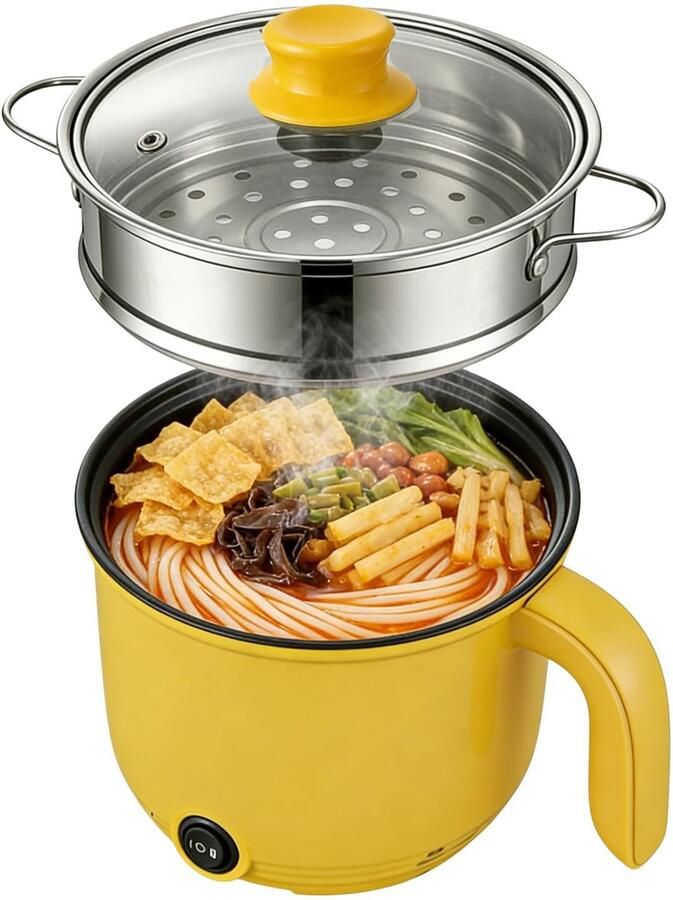 Solidchoice Elektrische Hotpot 1 3L met Stoomfunctie 600W