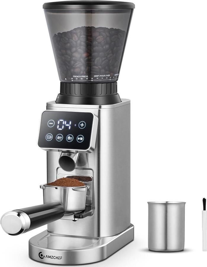 Solidchoice Elektrische Koffiemolen met 24 Verstelbare Instellingen