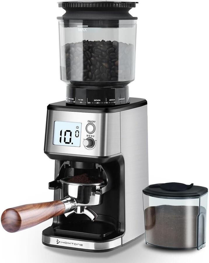 Solidchoice Elektrische Koffiemolen met 51 Instellingen voor Perfecte Maalresultaten