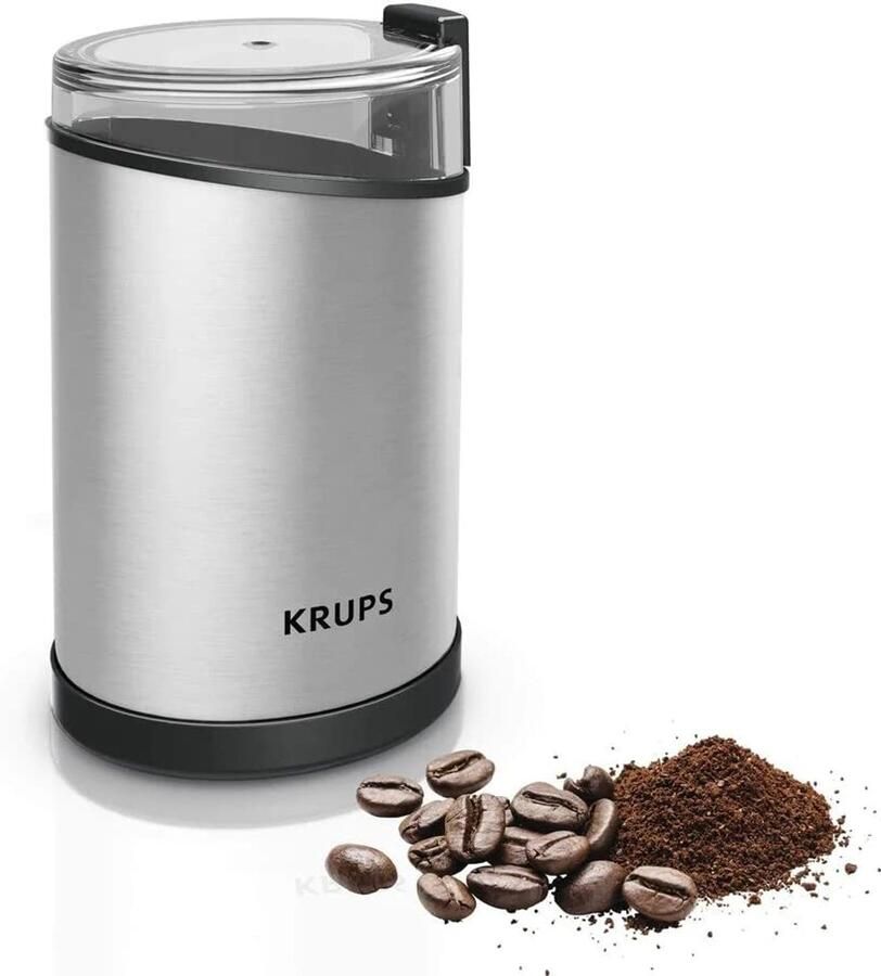 Solidchoice Elektrische Koffiemolen met RVS Maalmechanisme en 200 Watt Vermogen