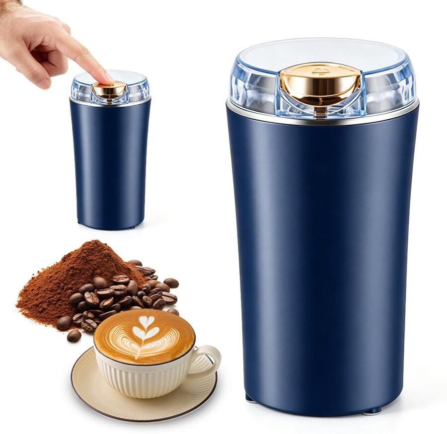 Solidchoice Elektrische Koffiemolen RVS 300 W Compact