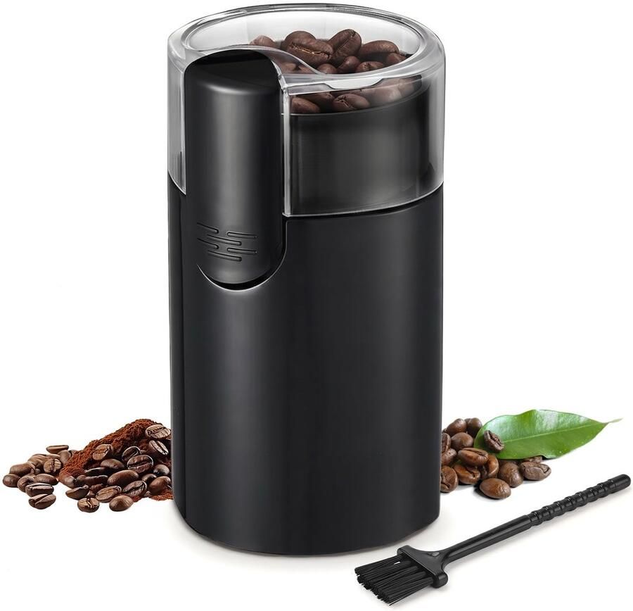 Solidchoice Elektrische Koffiemolen voor Bonen en Specerijen