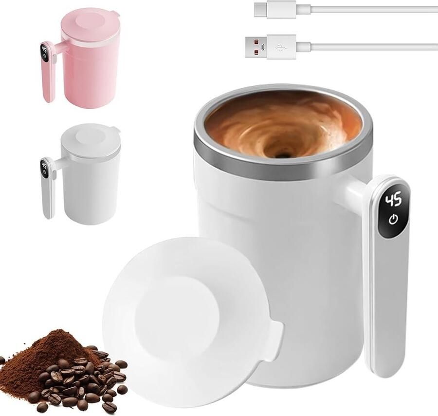 Solidchoice Elektrische Mengbeker met Magnetische Mixfunctie