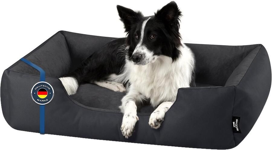 Solidchoice Ergonomisch Hondbed met Verwijderbare Wasbare Cover