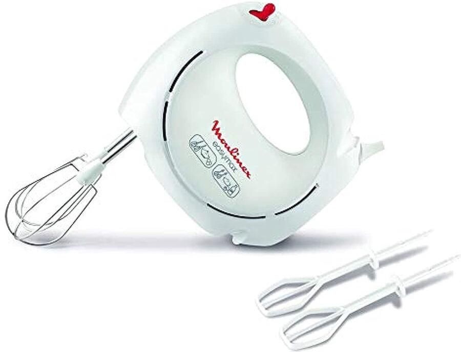 Solidchoice Hand Blender Easymax met 200W en 5 Snelheden in Wit