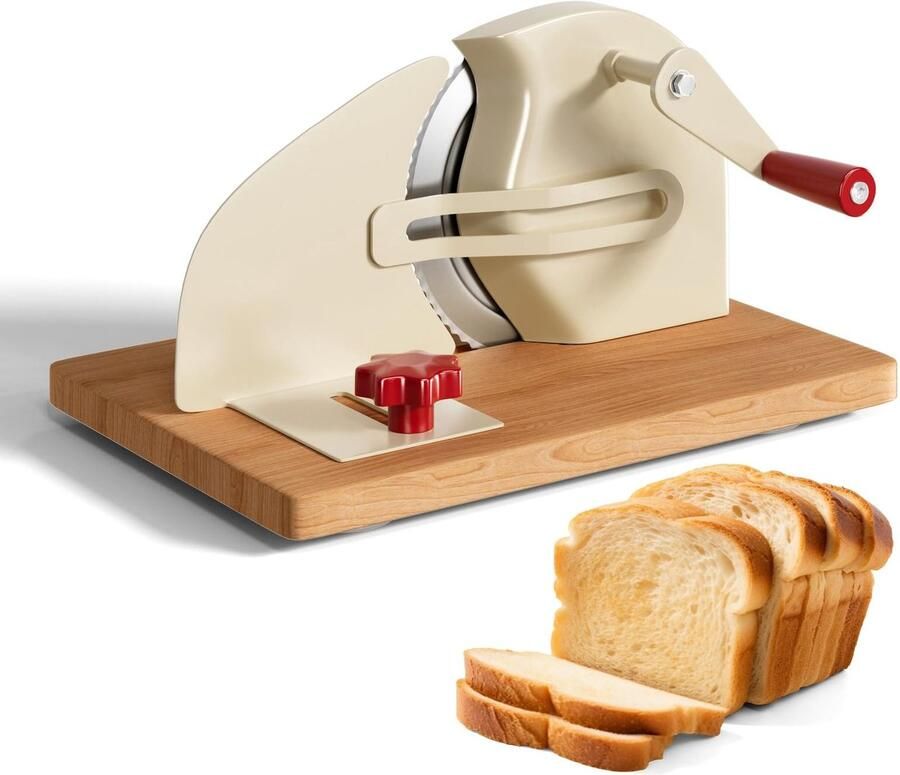Solidchoice Handmatige Broodsnijmachine van Roestvrij Staal