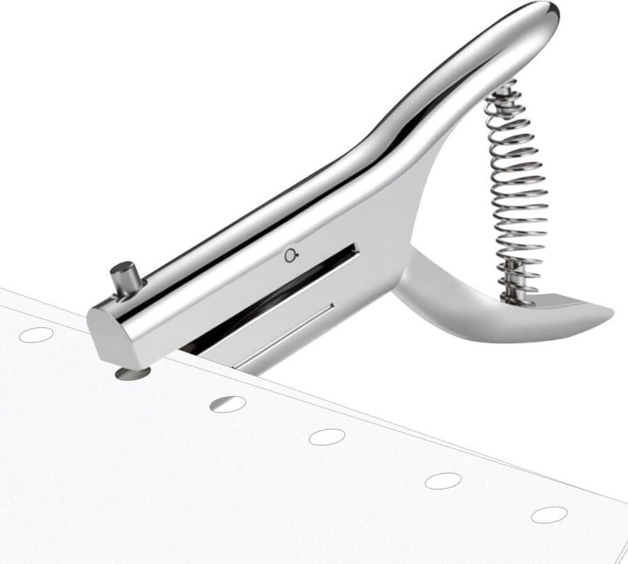 Solidchoice Handmatige Gatenpons voor Precisiewerk 6 mm