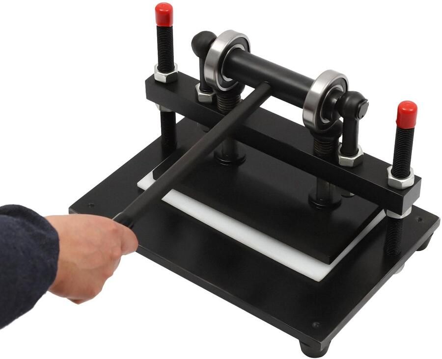 Solidchoice Handmatige Leer Snijmachine met 2T Laadcapaciteit